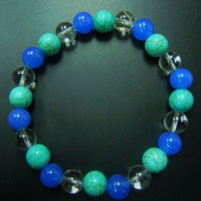 Blue Howlite Bracelet